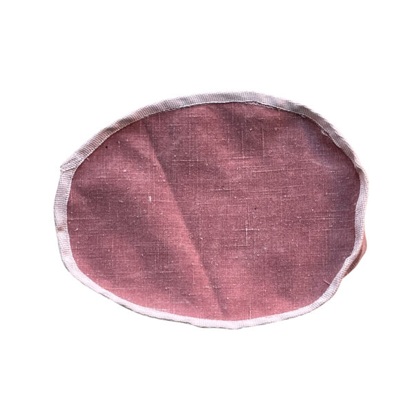 Lille mulepose totebag af genanvendt sejldug - med oval bund